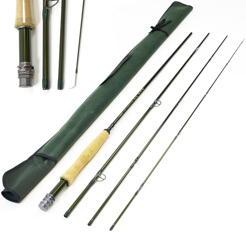 Amazon.co.jp: TFOフライフィッシング用釣り竿 BVKシリーズ 5WT