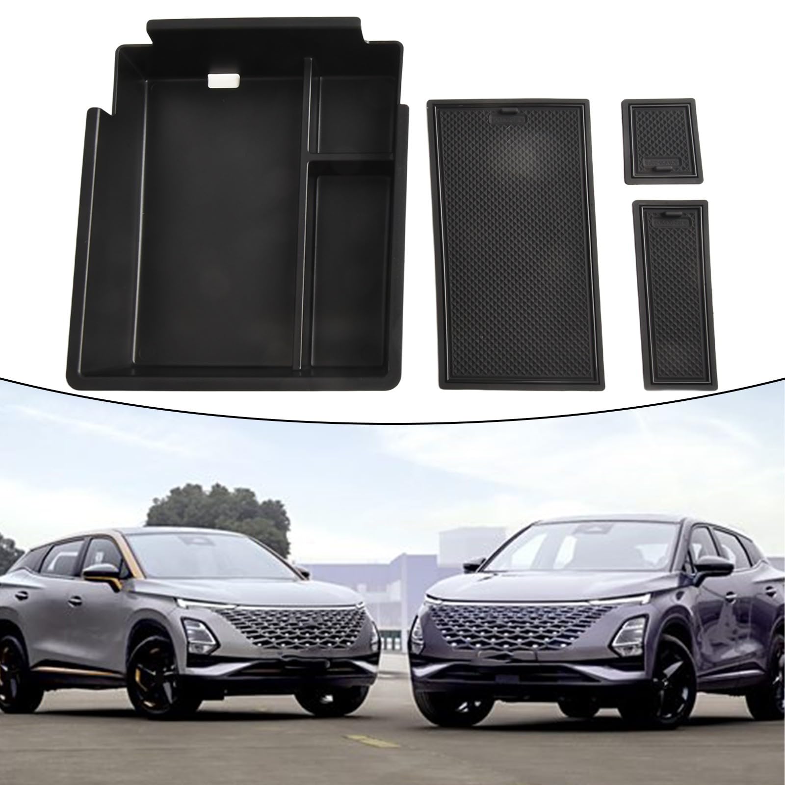 Scatola portaoggetti per bracciolo auto per Chery per OMODA 5 (2023 24) Organizzatore di controllo centrale