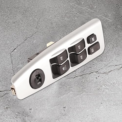 Miniatura 4 de EVGATSAUTO Interruptor de ventana 93570-2F200, interruptor de ventana principal para Spectra/Cerato 2004-2009 Spectra/Cerato, Interruptores de