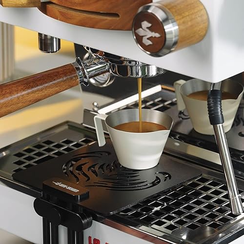 Miniatura 3 de MHW-3BOMBER Taza medidora de café expreso con taza de salsa de 1 onza2 onzas3 onzas, taza de acero inoxidable para verter salsa de tomate, salsa de