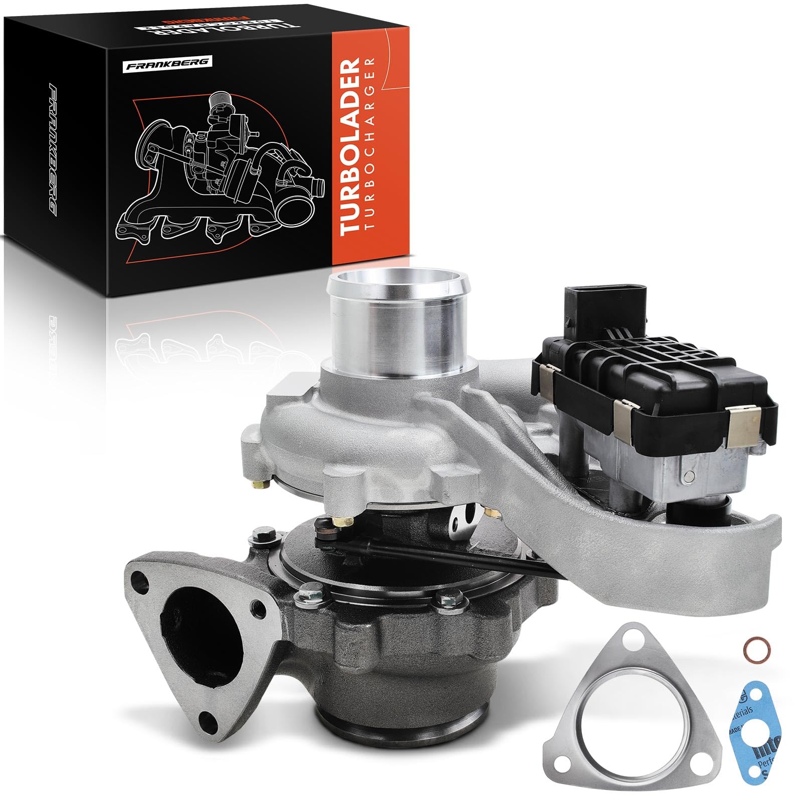 Frankberg Turbocompressore 9802446681 | Compatibile con: Pianale/telaio Jumper, Autobus saltatore, Scatola di collegamento, Pianale/telaio Boxer, Boxer Bus