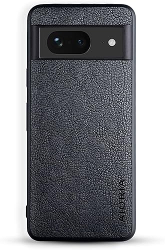 Vista 27 de Funda para Google Pixel 7a, pantalla de 6.1 "Premium PU Leather Cover Retro Business Design Funda protectora completa para Google Pixel 7a 5G (negro)