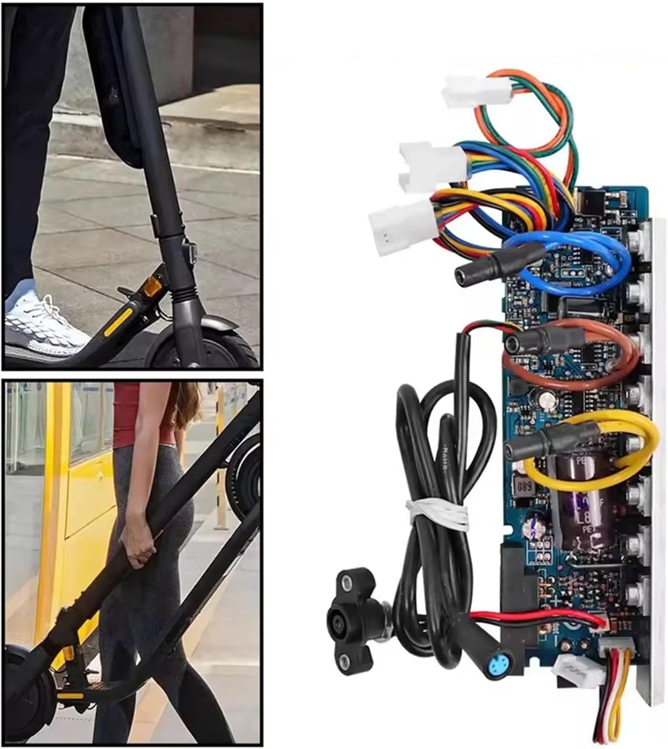 High-Performance E45 Scooter Control Board with Real-Time App 3 Riding Modes & Design Easy Plug & Play Installation