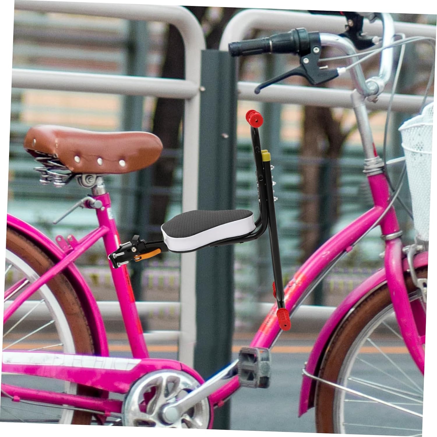 Padded Bicycle Saddle Bike Child Seats Kids Seating Front Bike Seat Dismounting Seat Bicycle