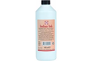 Talens Indian Ink Bottle Black 490ml
