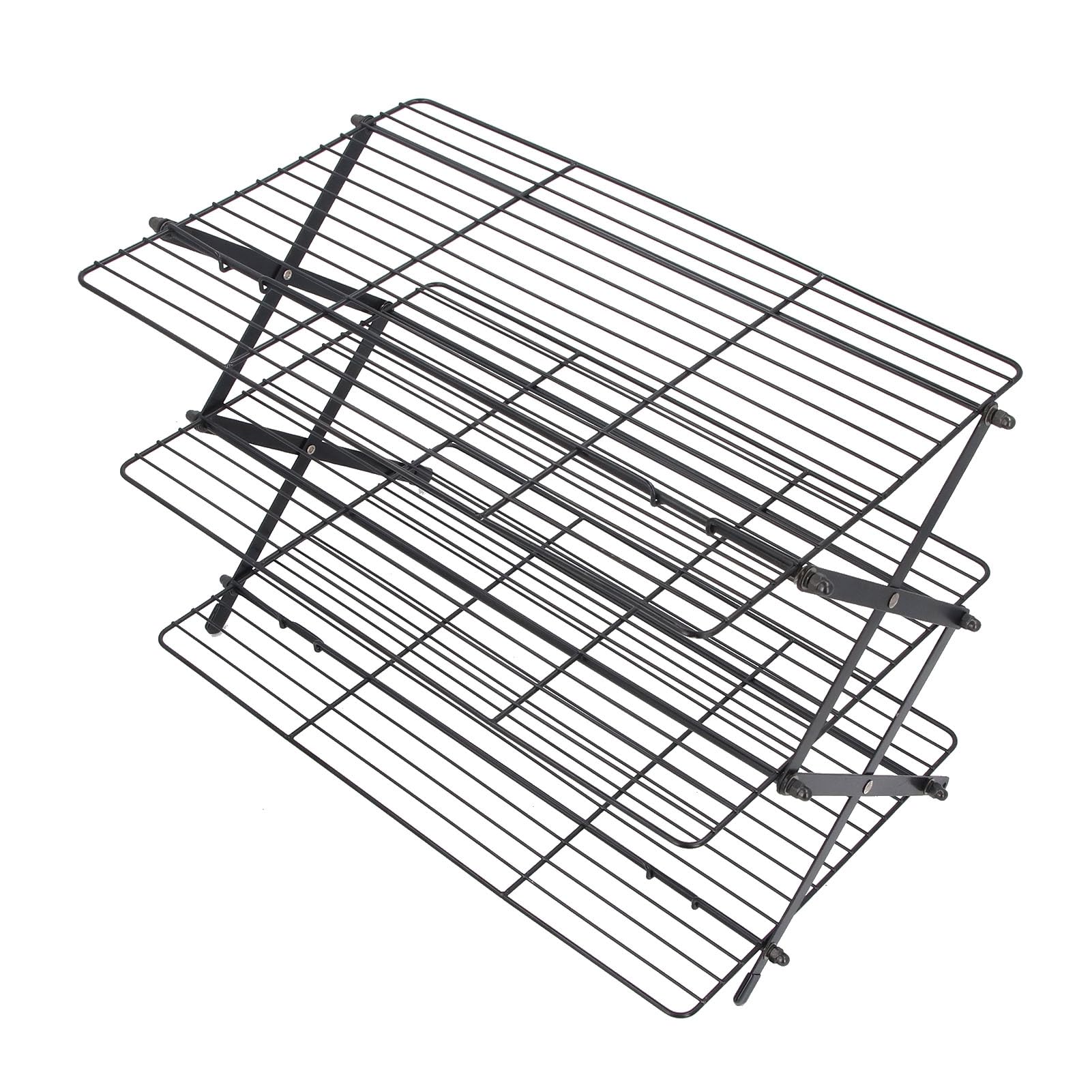 Grille de Refroidissement Pliable en Fer Rectangulaire, Support
