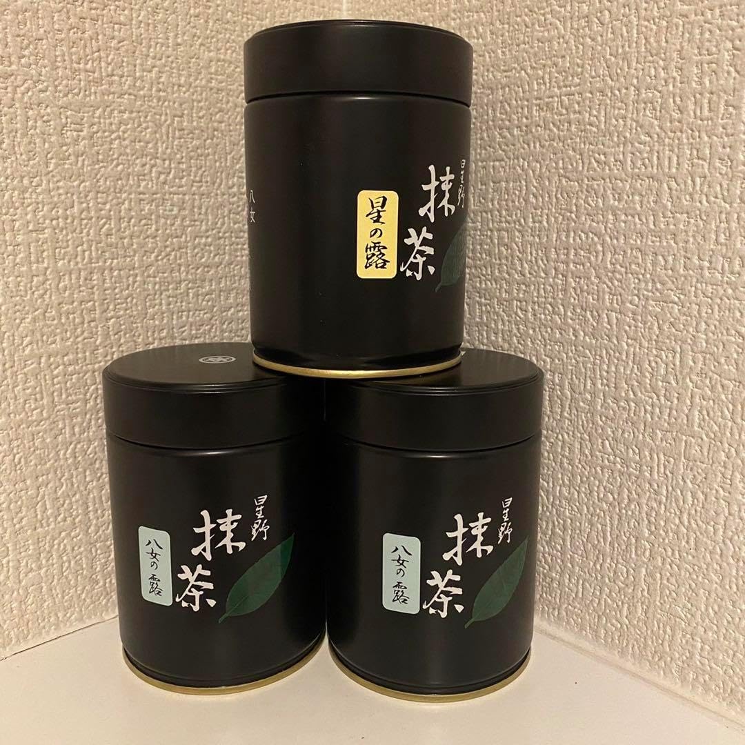 星野製茶園　星の露 八女の露 100gx3缶 セット 星野製茶園 星の露 八女の露 100gx3缶 セット 星野製茶園 星の露