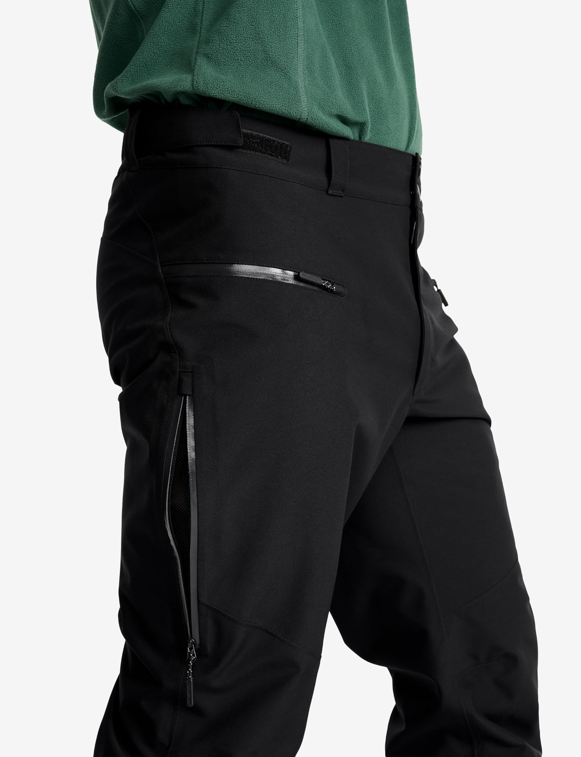 RevolutionRace Silence Proshell Pants para Hombre, Pantalones Impermeables, Senderismo