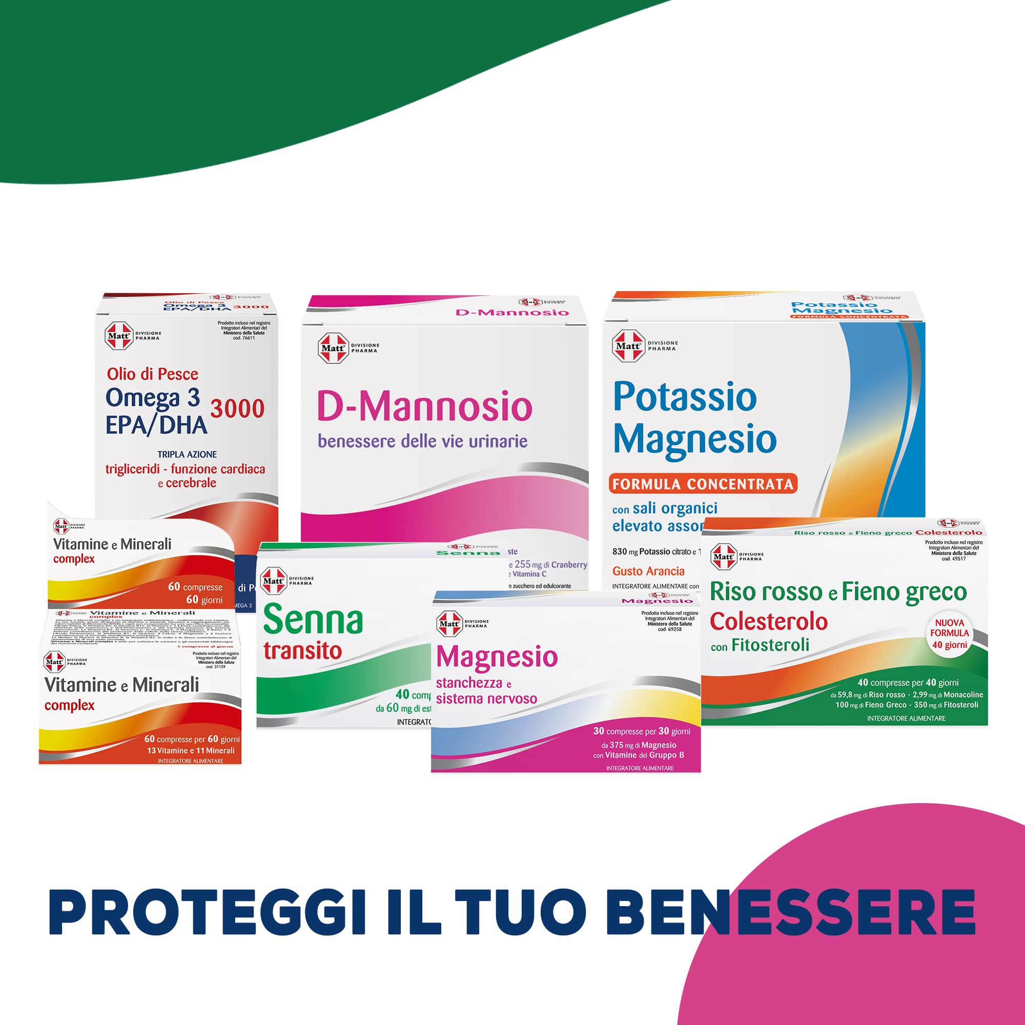 Matt, Melatonina Retard Valeriana Fast, Integratore Alimentare Utile per Favorire il Rilassamento e il Sonno, Confezione da 30 Compresse