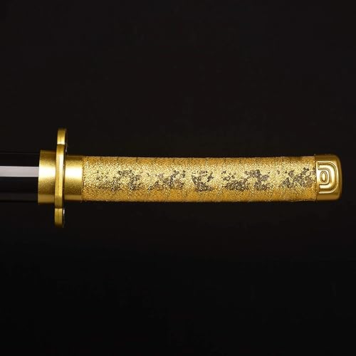 Vista 6 de SV Anime Demon Slayer - Espada Katana decorativa coleccionable de 31 pulgadas, para regalo, varios estilos disponibles