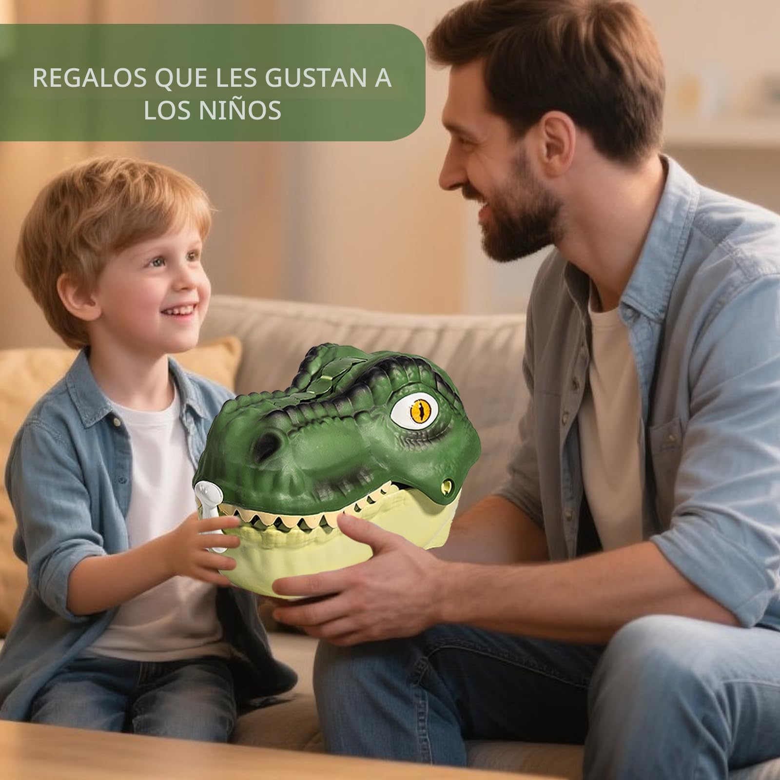LUKIUP Juego de 46 Juguetes de Dinosaurios, 26 Figuras realistas de Dinosaurios, Caja de Almacenamiento para 3, 4, 5, 6, 7 años, para cumpleaños Infantiles, Regalos
