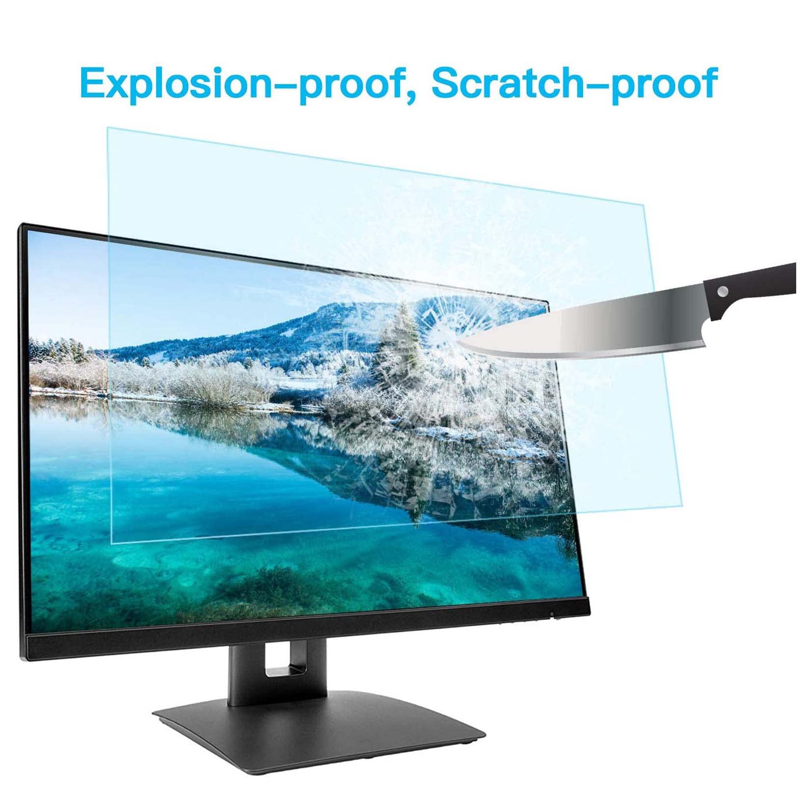 WLWLEO 15,6-Zoll-Laptop-Displayschutzfolie Blaulichtblockierender Bildschirmfilter Abnehmbare Schutzfolie für Notebook-Computer zum Aufhängen, Kratzfest, Staubdicht