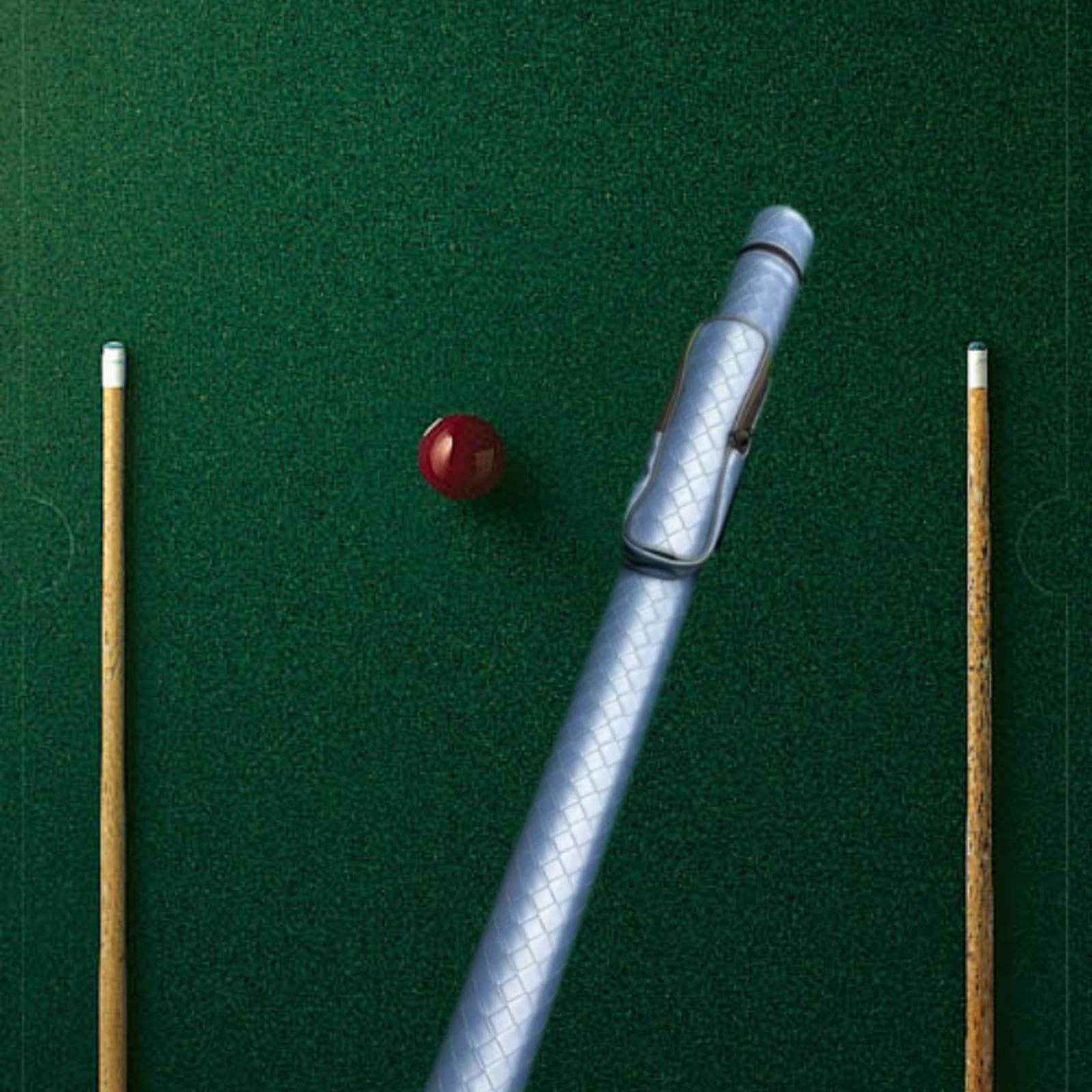 Amagogo Piscina Cue Cue Billiard Billiard Piscina Cue Carrying Borse Organizzatore per Esterni Outdoor Pole Billiard Pole Caricamento Borsa, Blu