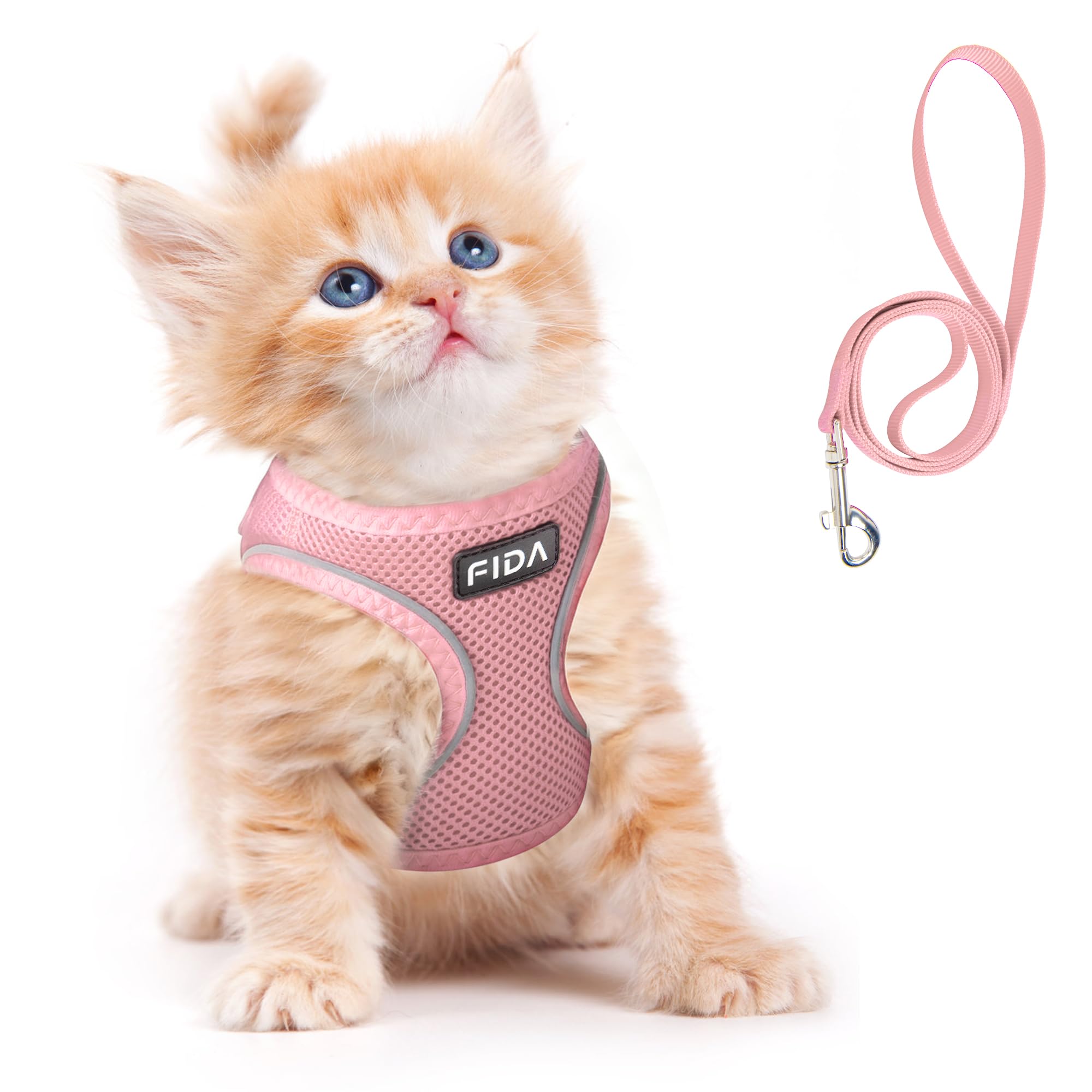 Amazon | FIDA 猫 猫用 ハーネス リード セット 抜けない ダブルロック