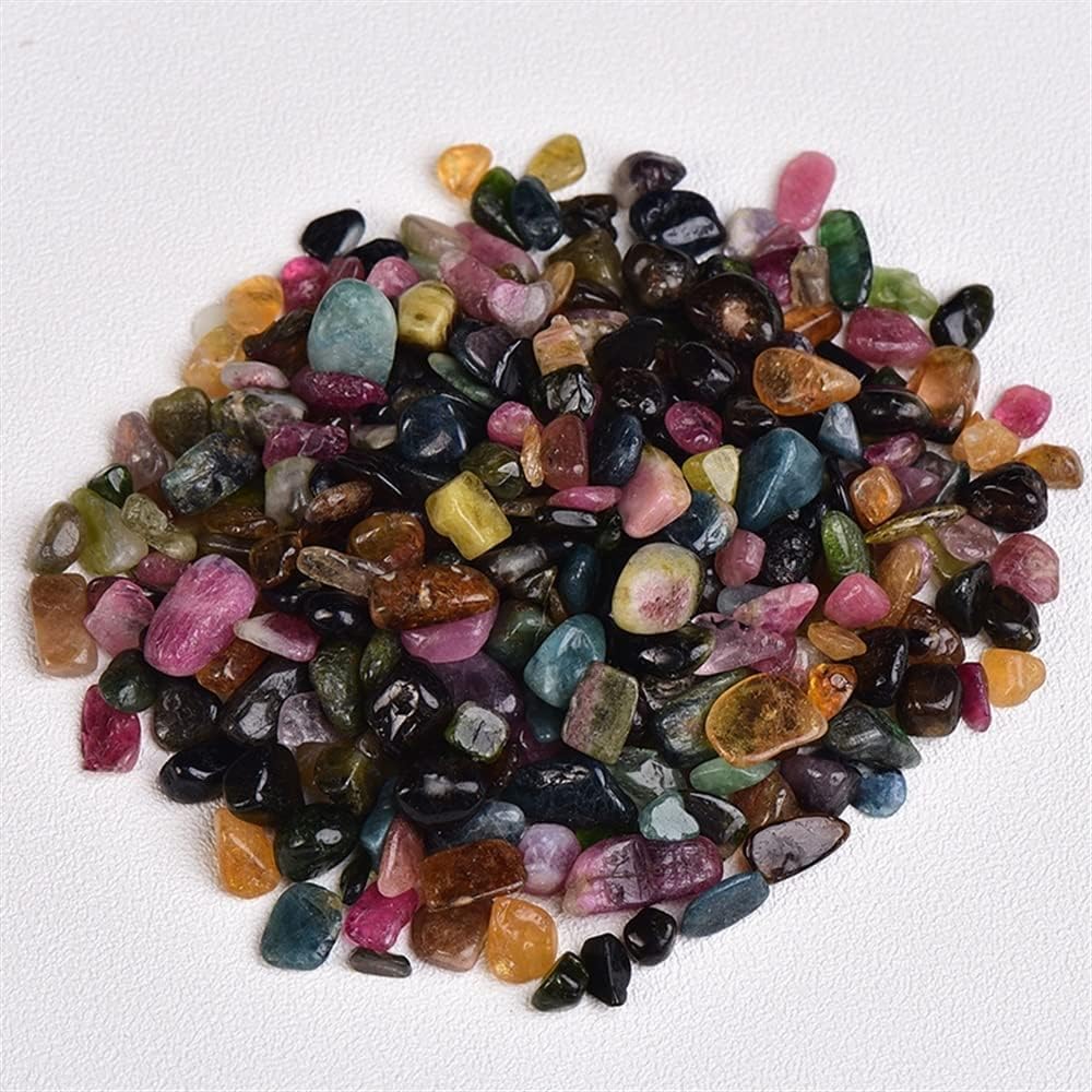 Domowe Kolekcje Naturalne Magiczne Kamienie Naturalne Żwir Kryształy Chip Kwarc Minerały Upadkowe Agaty Kamienie szlachetne Wystrój Akwarium Domowe (Kolor: L, Rozmiar: 100g)