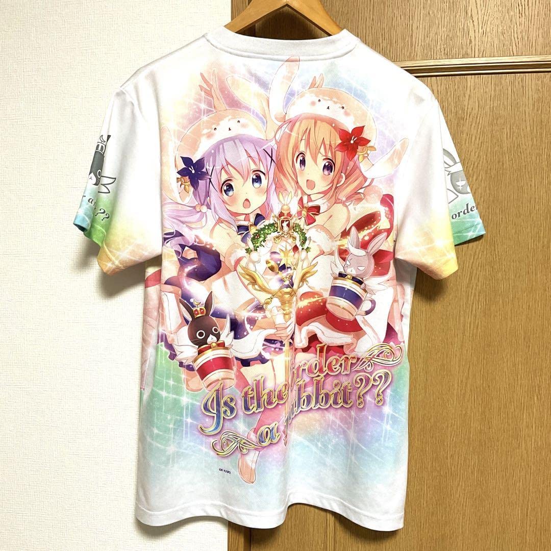 Amazon.co.jp: ごちうさ ココア チノ フルグラフィックTシャツ ご注文