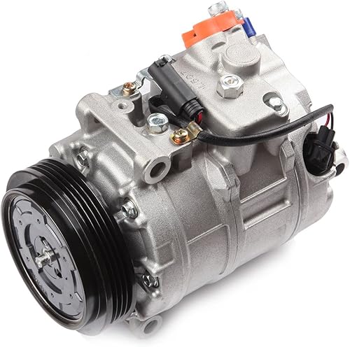 CCIYU Compresor de aire acondicionado con embrague para BMW 545i  645Ci 4.4L 2004-2005 Compresor de aire acondicionado con 10363051, 1211250,
