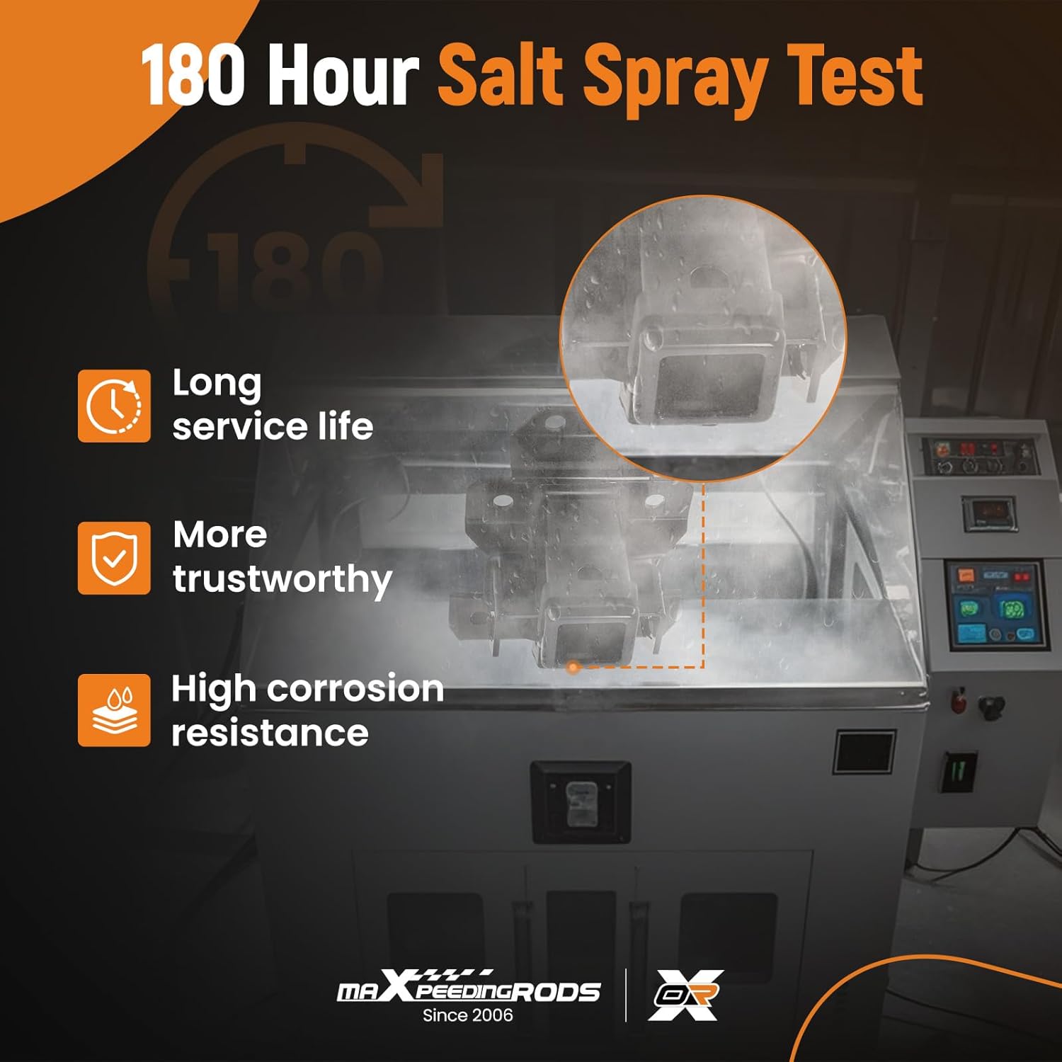 maXpeedingrods 2" Trailer Towing Receiver Rear Hitch for Can-Am Maverick X3 MAX All Models 2022 2023 2024 Powder Coated