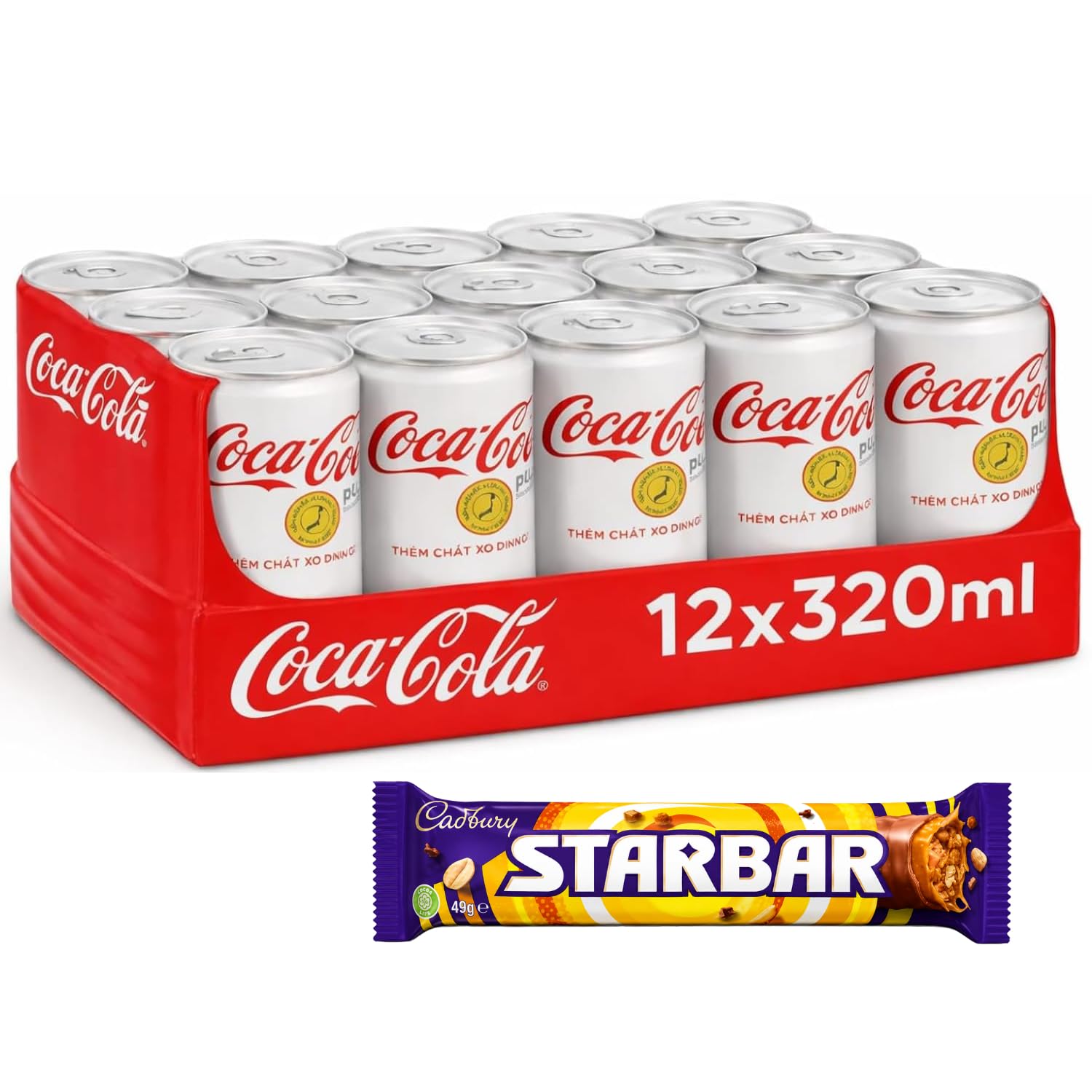 Coca-Cola Plus Zero Sugar & Zero Calories Soft Drink (Pack Of 12) 320ml Can By COUGAR | Japanese Formula with Dietary Fiber | Refreshing Cola Taste | Helps Reduce Fat Absorption | Premium Coca-Cola Beverage - (IMPORTED-JAPAN)-image-48