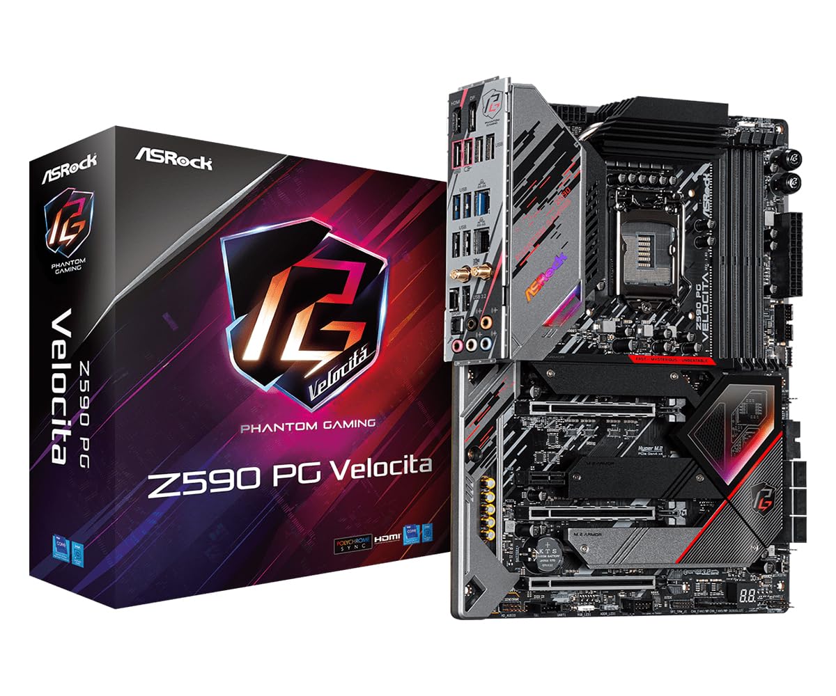 Amazon.in: Buy ASRock Z590 Pg Velocita Intel Socket1200 For Intel 