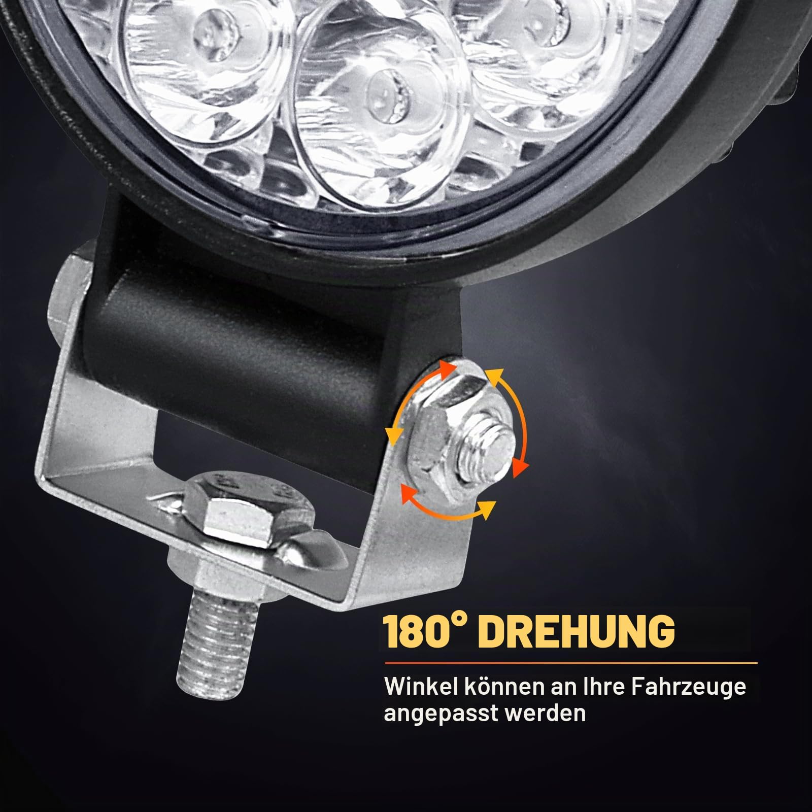 RIGIDON 10x auto scheinwerfer 3.2 zoll mini 42W spot led pods, arbeitslicht