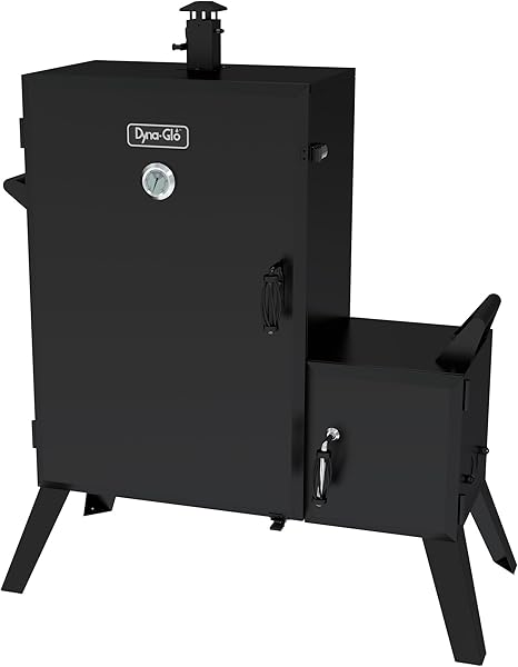 Dyna-Glo Wide Body Vertical Offset Charcoal Smoker Dyna-Glo Wide Body Vertical Offset Charcoal Smoker