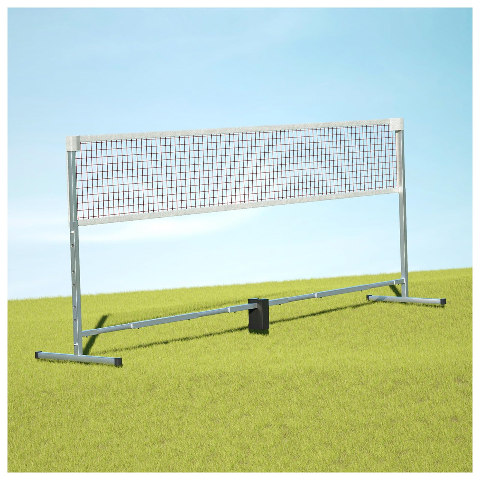Red de Voleibol portátil, Soporte Plegable para Interiores y Exteriores, Incluye Red y Mochila: Equipo de Entrenamiento Deportivo Ideal para Lugares como Playas, Parques y entradas de vehícu