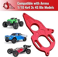 Vista 4 de Adaptador de placa de montaje de motor ajustable de aluminio para Arrma Granite Mega Typhon Big Rock Senton 3S Kraton Outcast 4S 1/10 BLX Modelos