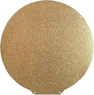 APAAZO 1PC Magnetic Spring Steel PEI Print Bed+Round Hot Bed Sticker Dia 120/220/240/265mm Flex Plate Compatible With Kossel Delta 3D Printer Parts (Color : Dia 265mm, Size : Double-sided frosted)