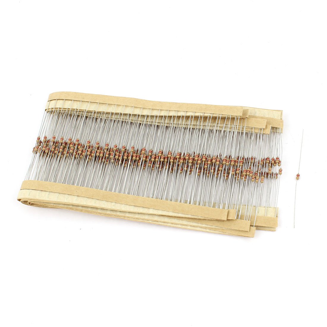 EDGELEC 100pcs 8.2 Ohm Resistors - 1/2W (0.5Watt) ±1% Tolerance Metal Film Fixed Resistors For Electronics