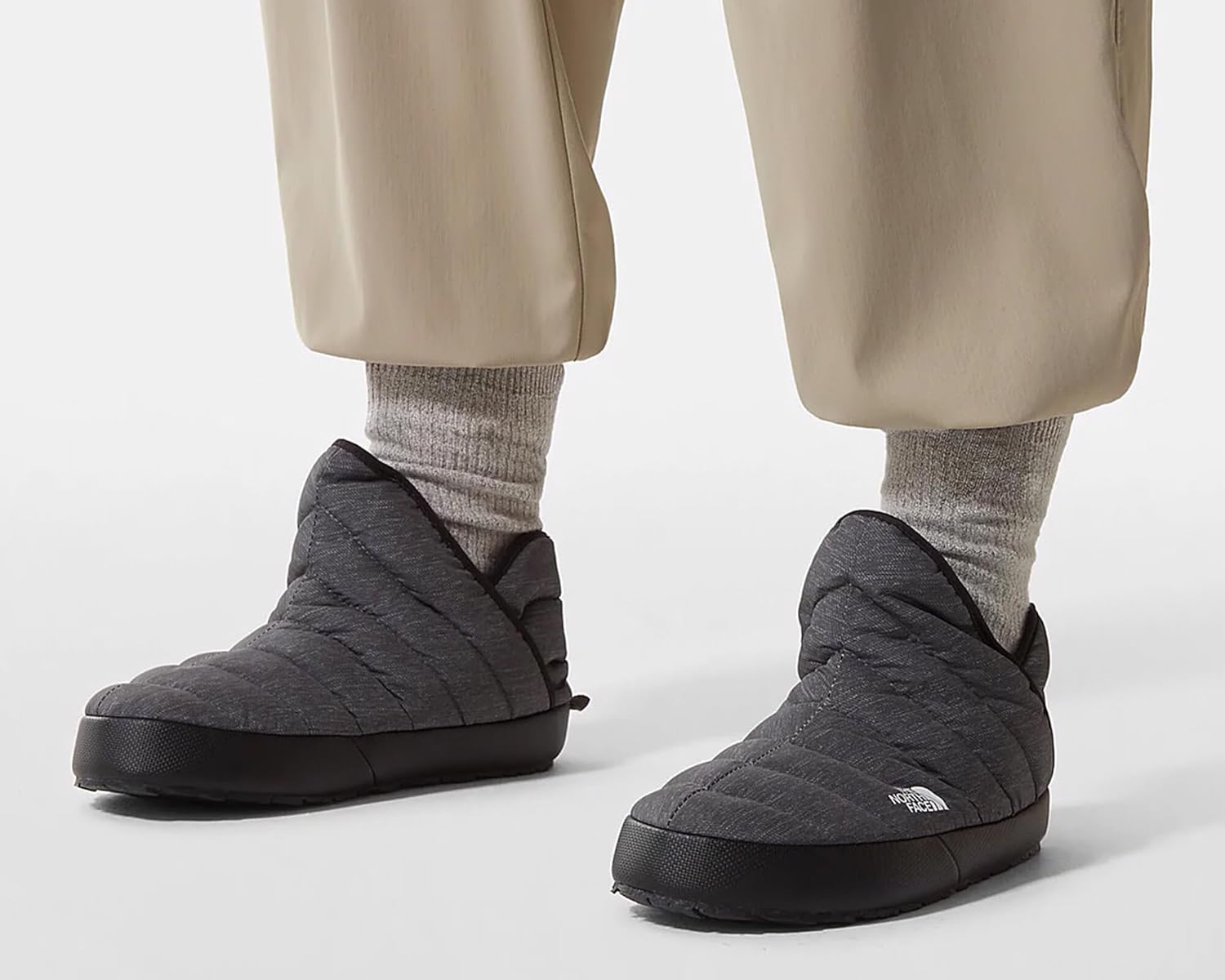 THE NORTH FACE Women's Thermoball Traction Winter Bootie | Insulated & Water Repellent, Rubber Outsole - Image 2