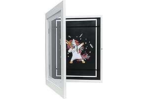 FrameWorks 10x12.5 Inch White Kids Art Frame