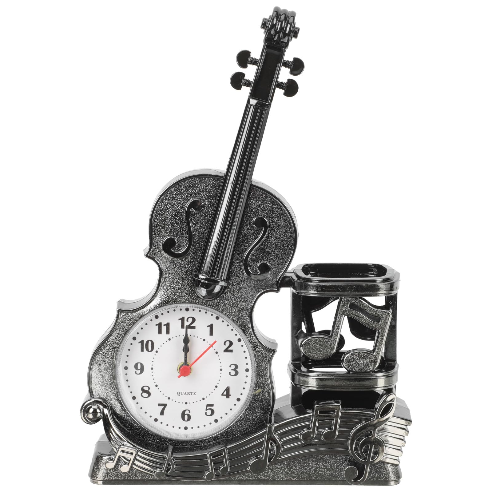 Reloj despertador violín decorativo original para regalar en cumpleaños y eventos
