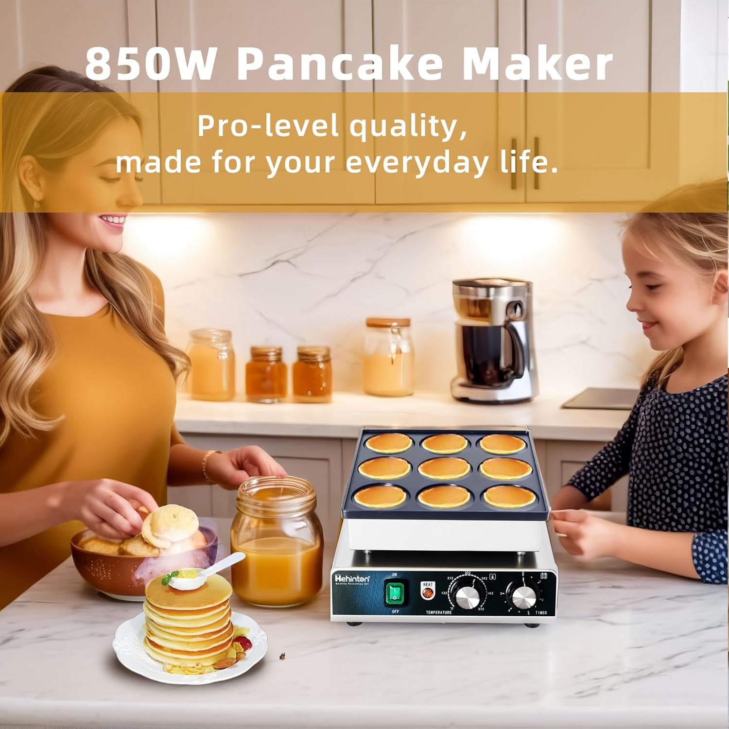 Pancake Maker Brings Joy to Everyday Life