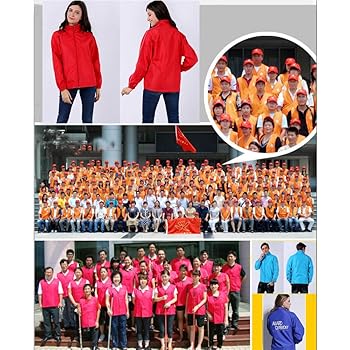 yunzhenbusiness Adult Windbreaker Jacket Customize Your Logo yunzhenbusiness Adult Windbreaker Jacket Customize Your Logo