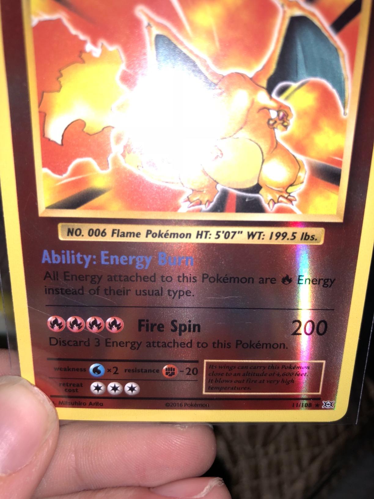 Pokémon Pokemon - Charizard (11/108) - XY Evolutions - India | Ubuy