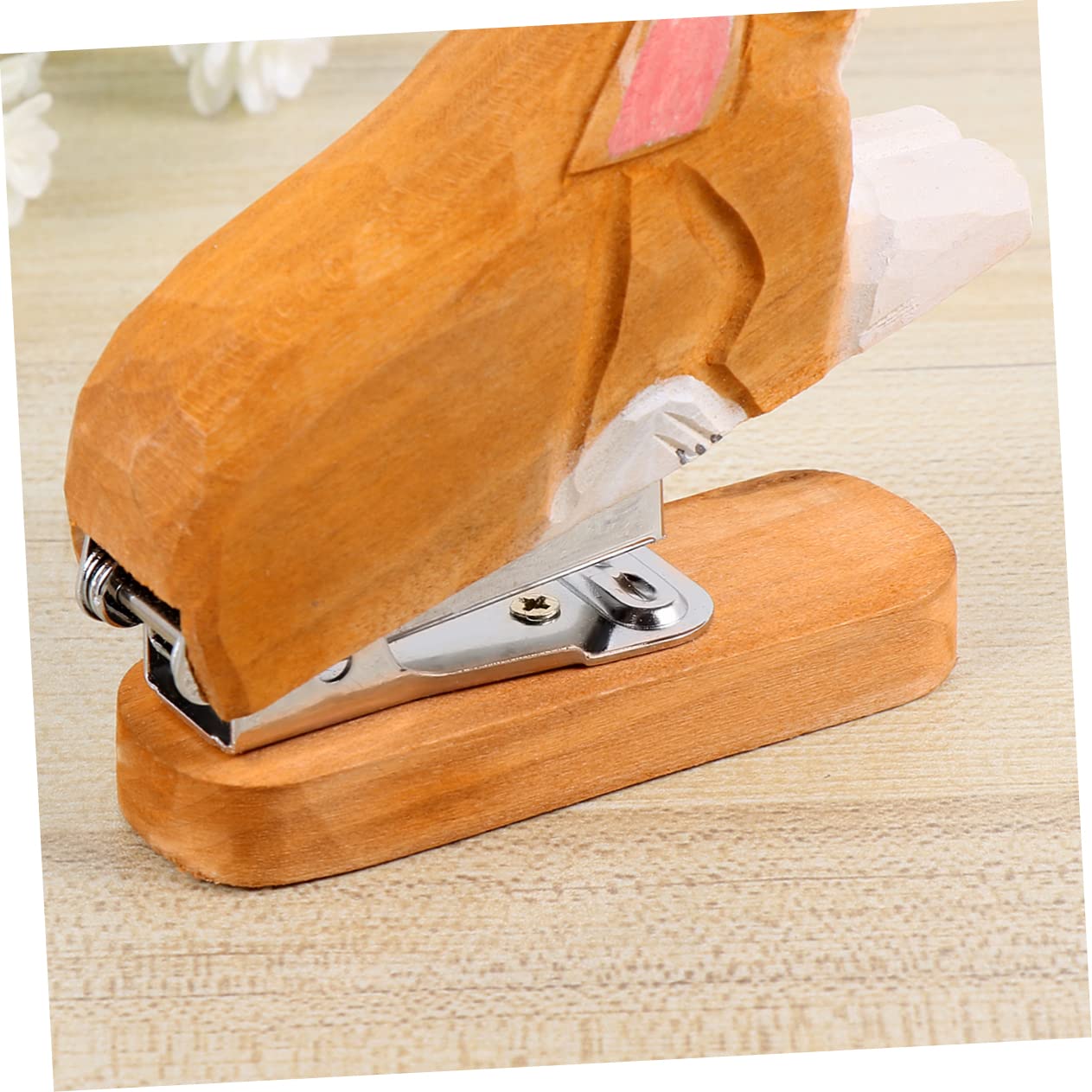 STOBOK 3 Pezzi Di Cucitrice Manuale Portatile in Legno Per Cucire Libri Per Studenti Forniture Per Ufficio Mini Macchina Per Cucire