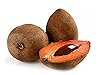 Tropical Importers Fresh Mamey Sapote Pouteria Sapota Set of 3