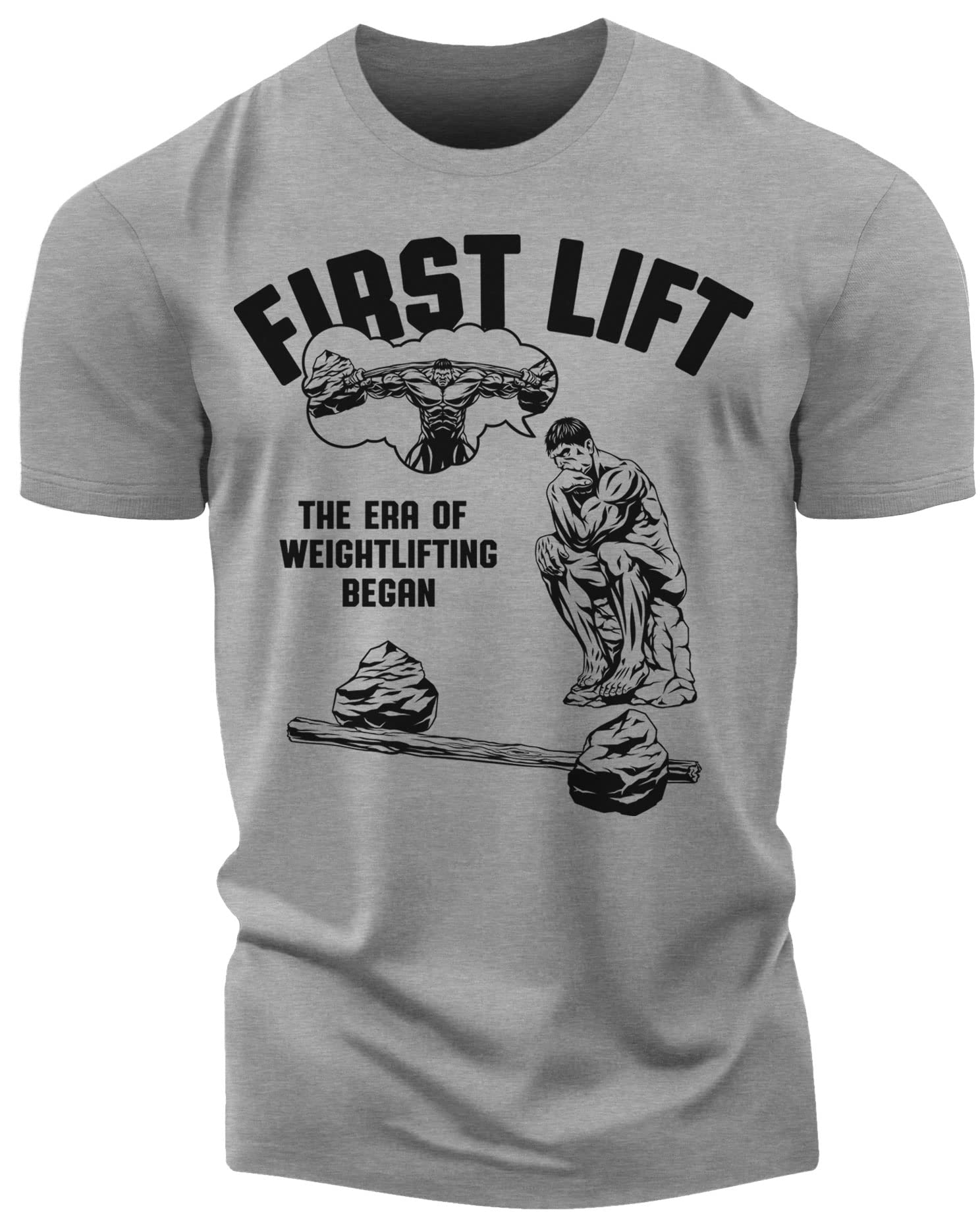 Gymish LifestyleSquat Bench Deadlift Workout Shirt for Men Funny Gym Lifting Motivational Sayings