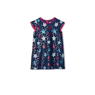 Hatley Kids Starry Sky Cap Sleeve Party Dress (Toddler/Little Kid/Big Kid) Girl Kid