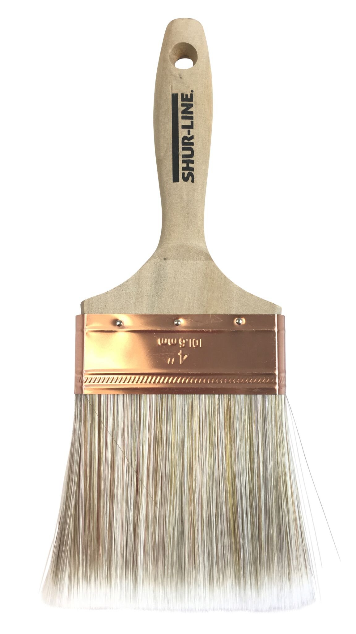 Shur-Line55538N Beavertail-Poly Premium Select Brush, 4-Inch