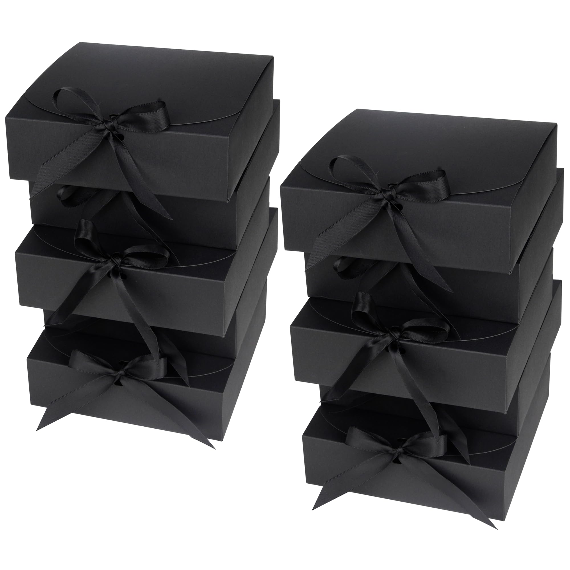 Scatola regalo Scatola magnetica a sorpresa per San Valentino Scatole regalo Confezione di cartone Scatola nera pieghevole per ricordi con coperchio  15