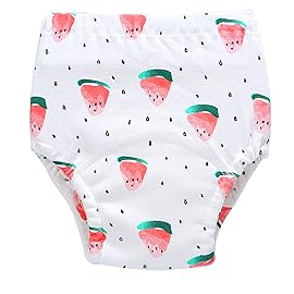 6 Pack Potty Training Pants for Boys Girls, Learning Designs Training Underwear Pants(1-3T)