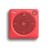 3 Spotify & Amazon Music Player (2026 Edition) – Portable, Screen-Free, Works Offline – Compatible with Bluetooth & Wired Headphones – Stores 1,000+ Songs – No Phone Required (Red)