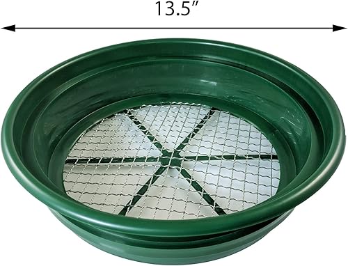 Miniatura 7 de ASR Outdoor Tamiz de malla de prospección de la cacerola del clasificador de la pantalla del clasificador de la cacerola del oro de la cacerola