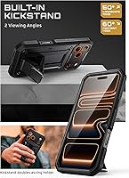 Vista 5 de SUPCASE Funda para iPhone 17 Pro Max con botón de control de cámara (Unicorn Beetle Pro), [soporte integrado y protector de pantalla]