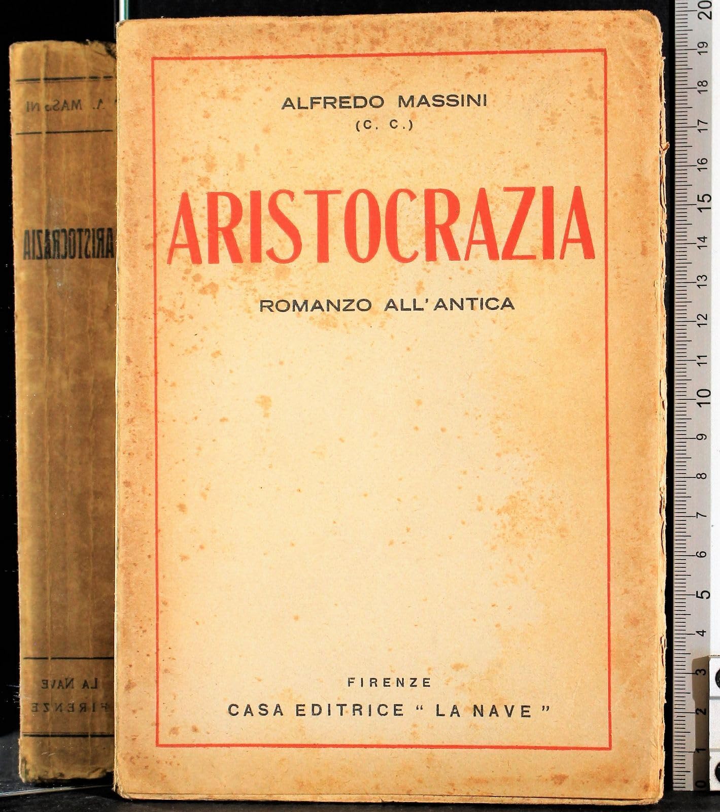 Aristocrazia. Romanzo all'antica