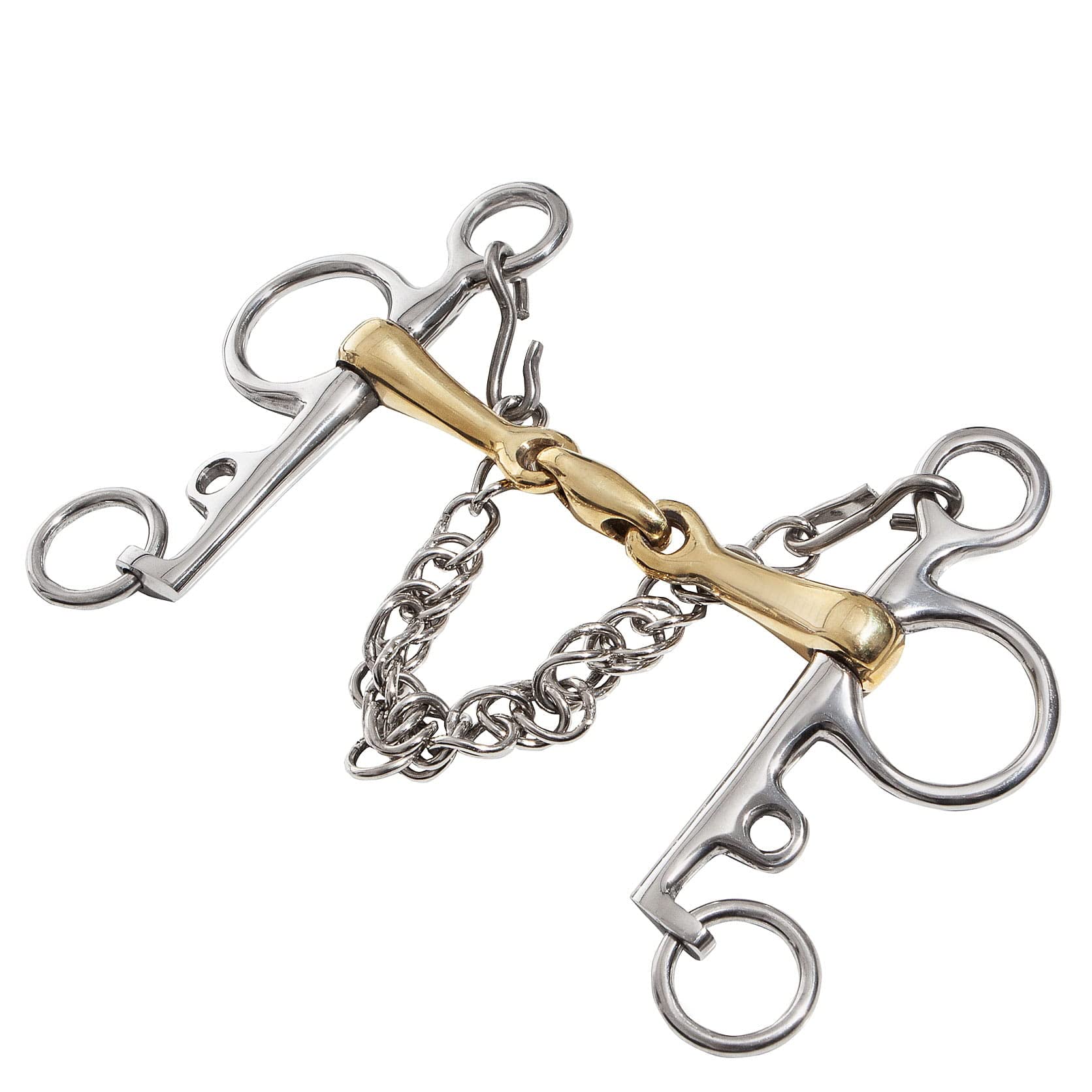 Start Pelham doppelt gebrochen aus Neusilber – massiv & pferdefreundlich für präzise Kontrolle & mehr Gelassenheit (12,5 cm)