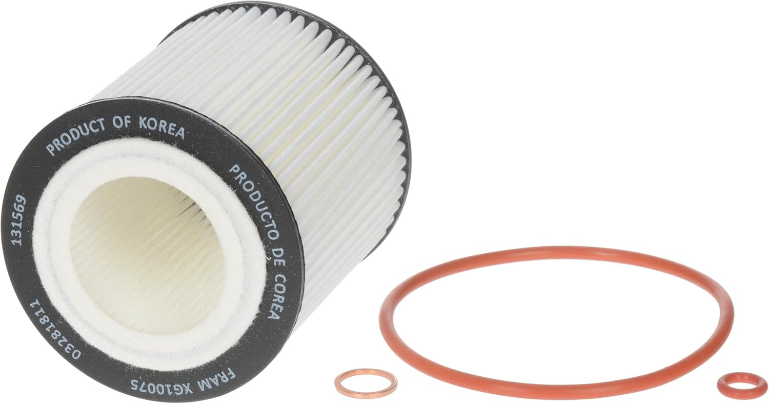 FRAM Ultra Synthetic XG10075 20K Mile Change Automotive Replacement Engine Oil Filter for Synthetic Oil Changes, Premium Vehicle Engine Protection Oil Filter for Select Vehicle Model Years (Pack of 6)