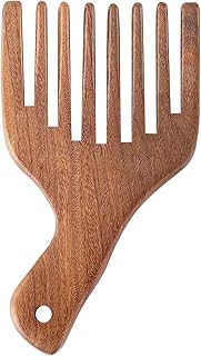 Pente De Madeira Para Massagem Escova De Massagem Para O Couro Cabeludo Pente Para Barba Pente De Madeira Pente Para Cabelo Pente Ferramenta De Modelagem De Cabelo Longo Pente Desembaraçante De Dente